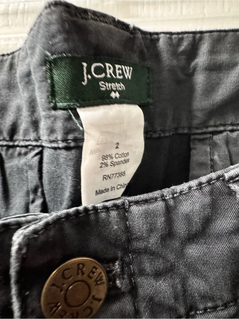 J. Crew Slim Cargo Pants with Utility Pockets
